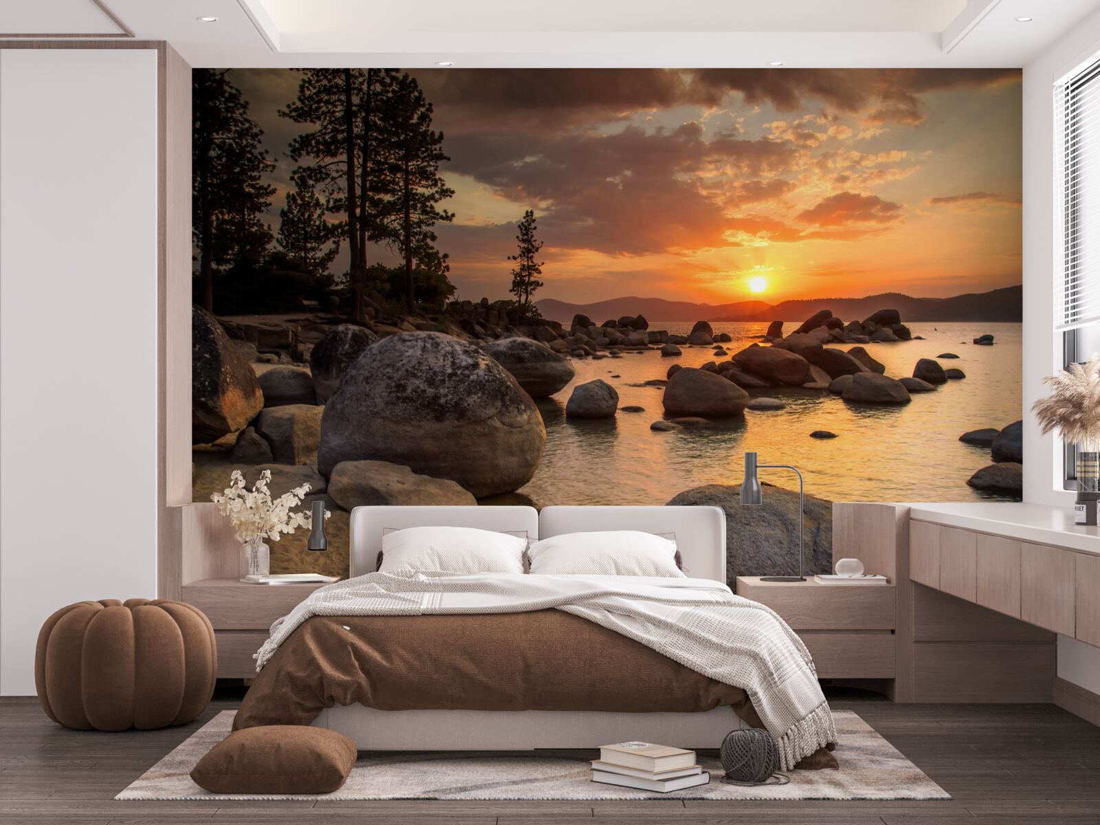 Fototapet țărm stâncos