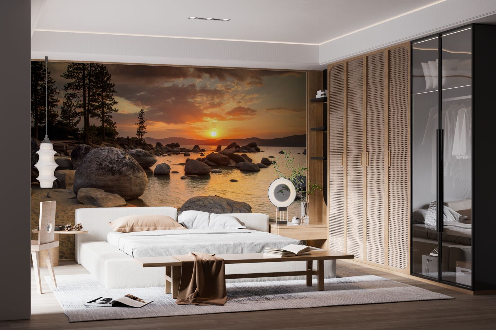 Fototapet țărm stâncos