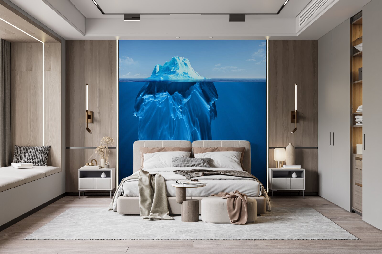 Fototapet bloc imens de gheață