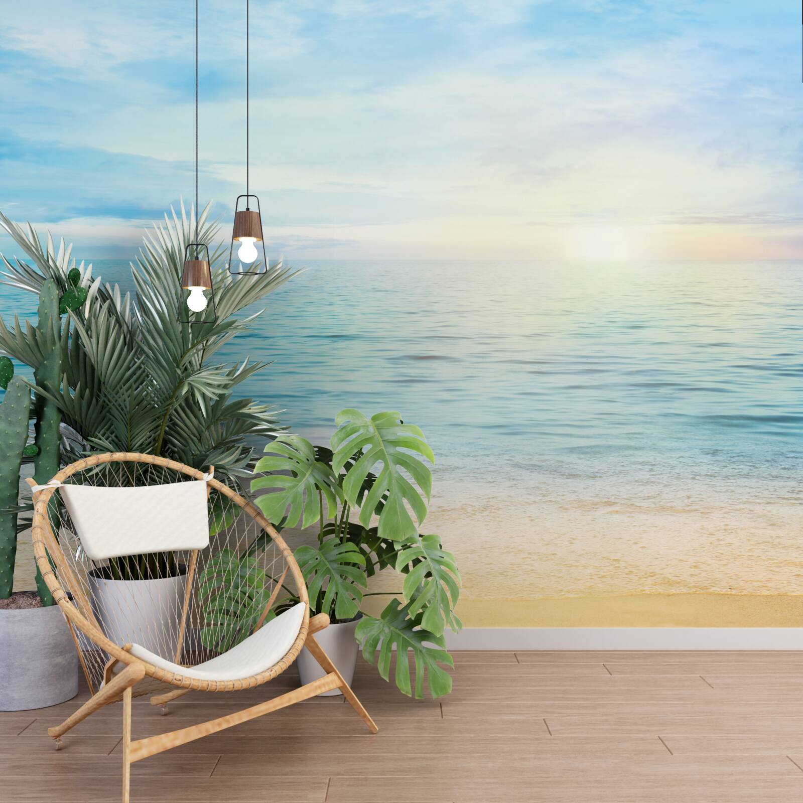 Fototapet pace pe mare