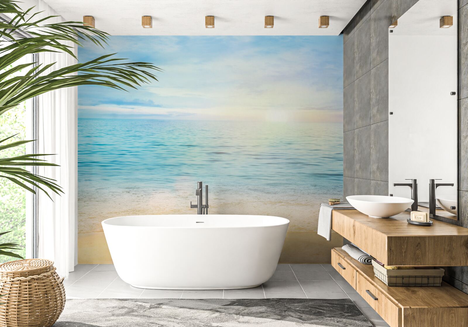 Fototapet pace pe mare