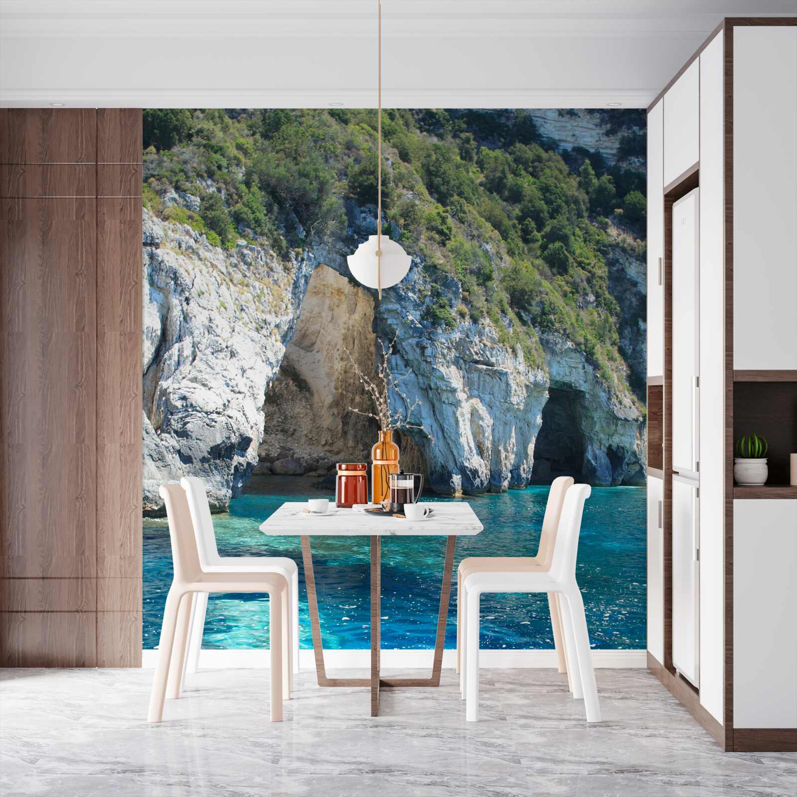 Fototapet peșteri marine