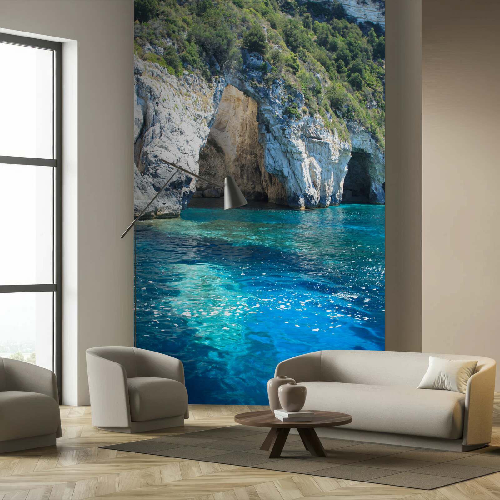 Fototapet peșteri marine