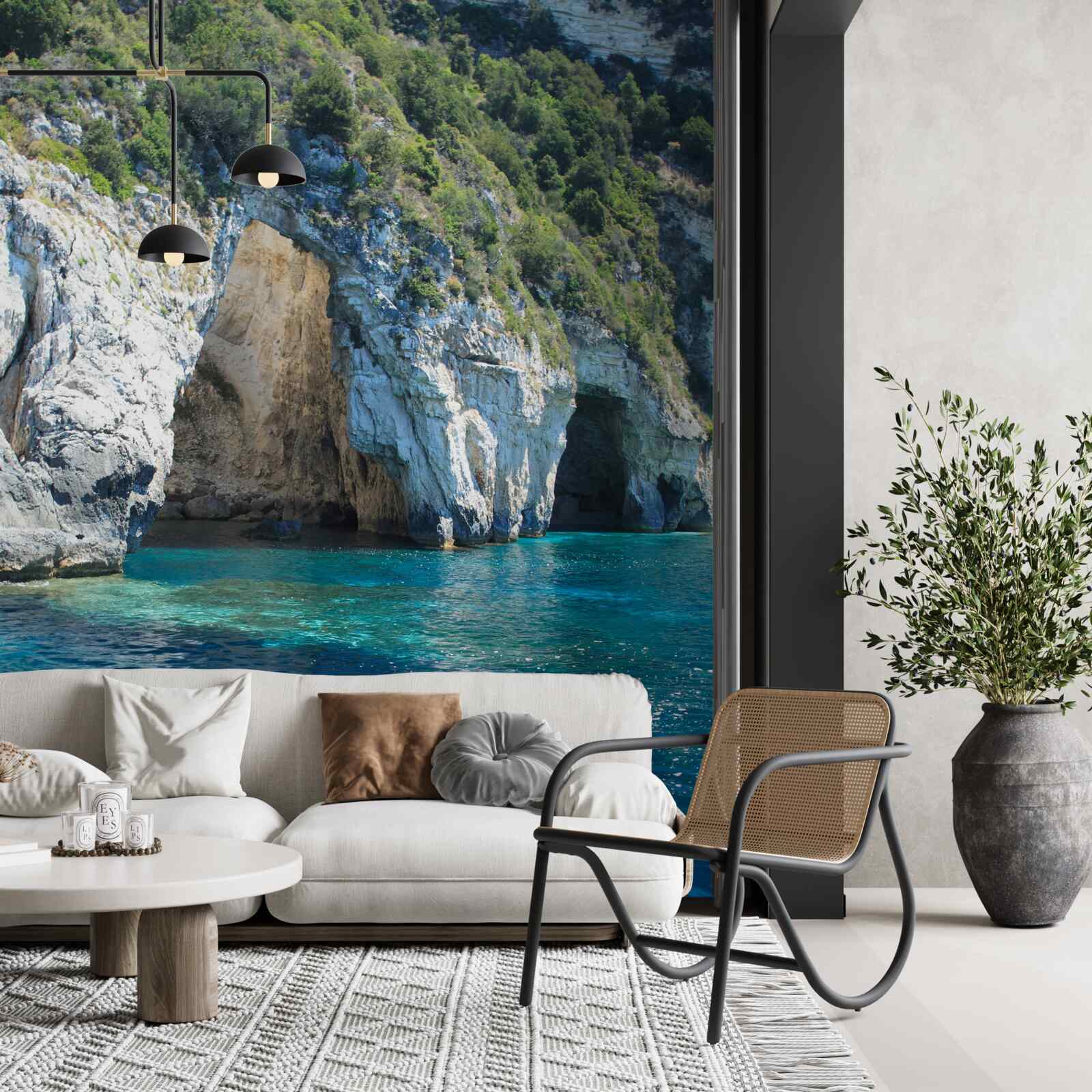 Fototapet peșteri marine