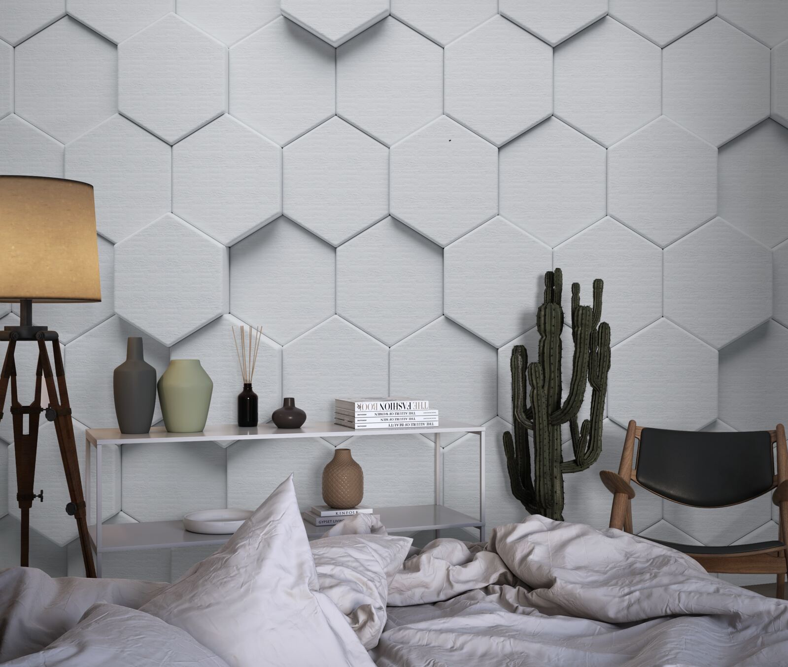 Fototapet obiecte mari de argint