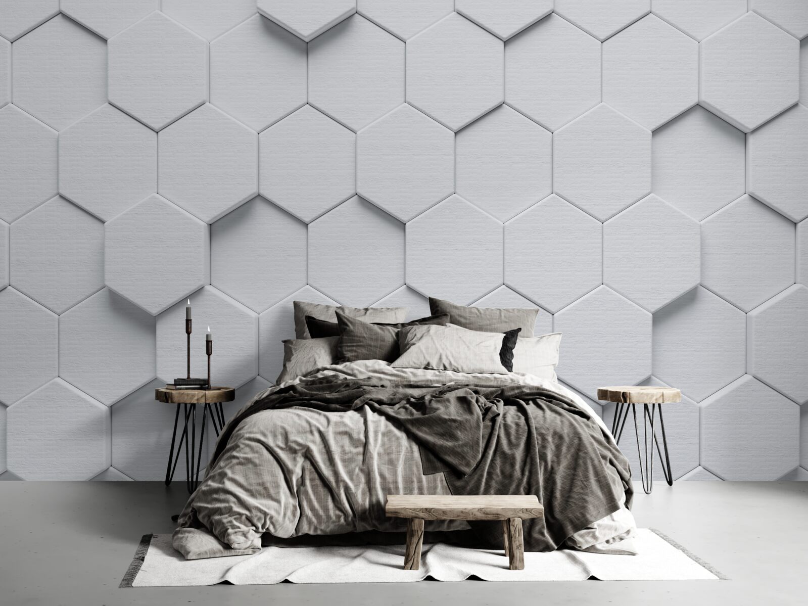 Fototapet obiecte mari de argint