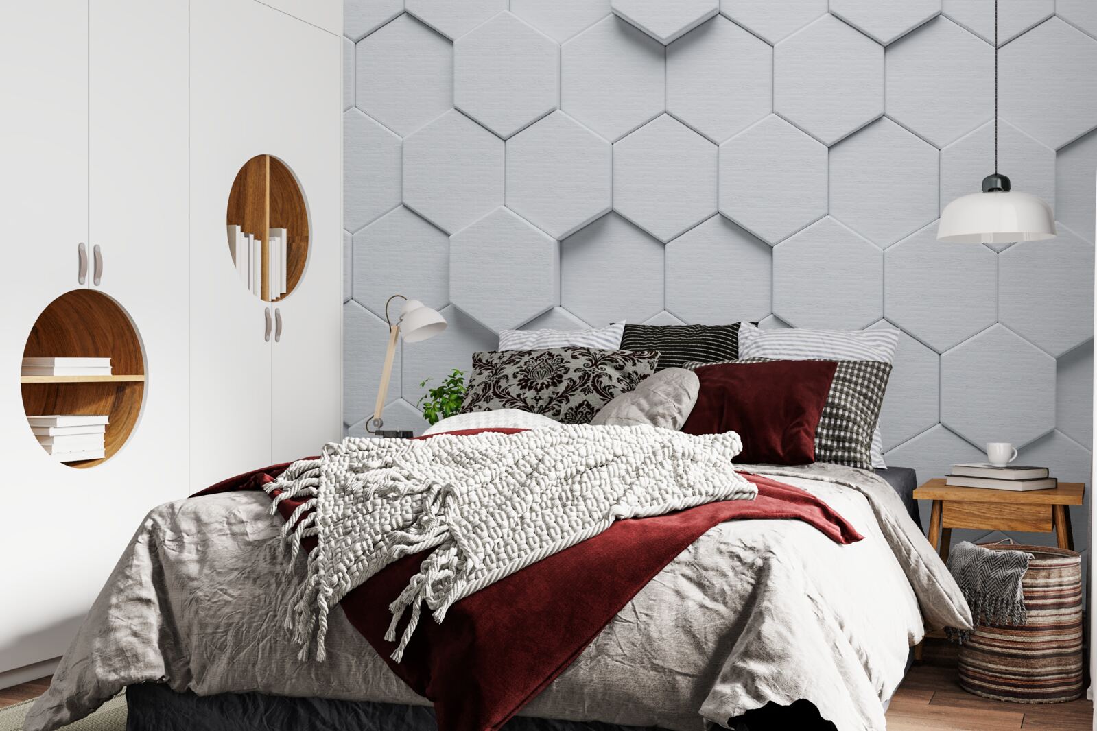 Fototapet obiecte mari de argint