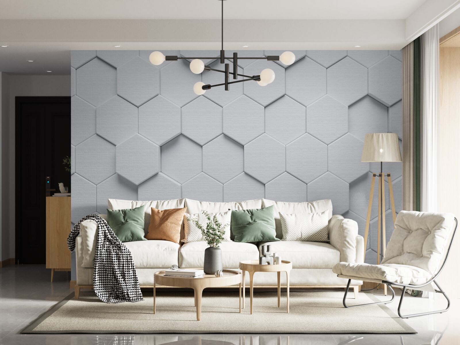 Fototapet obiecte mari de argint