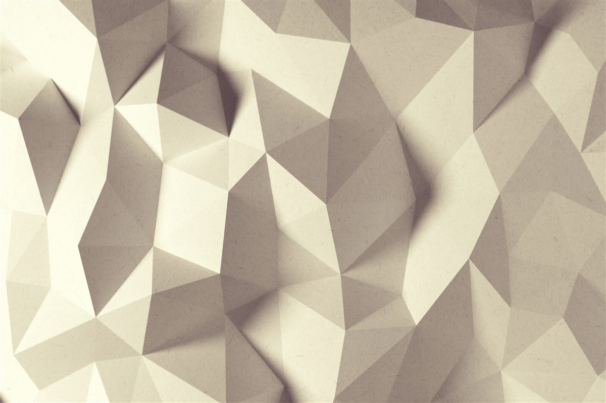 Fototapet textură de forme geometrice cu volum clar