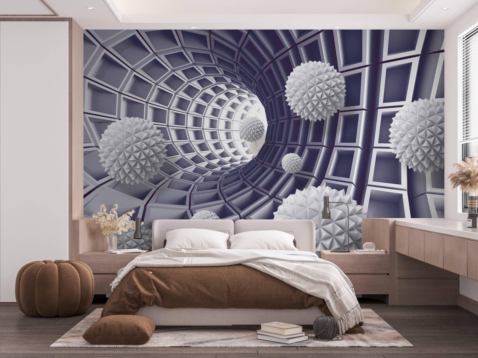 Fototapet gloanțe în pasajul de retragere