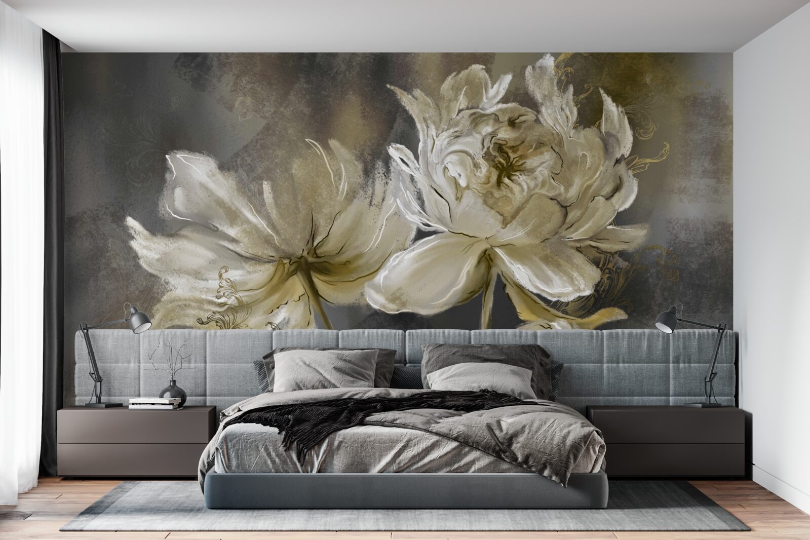 Fototapet flori din antichitate