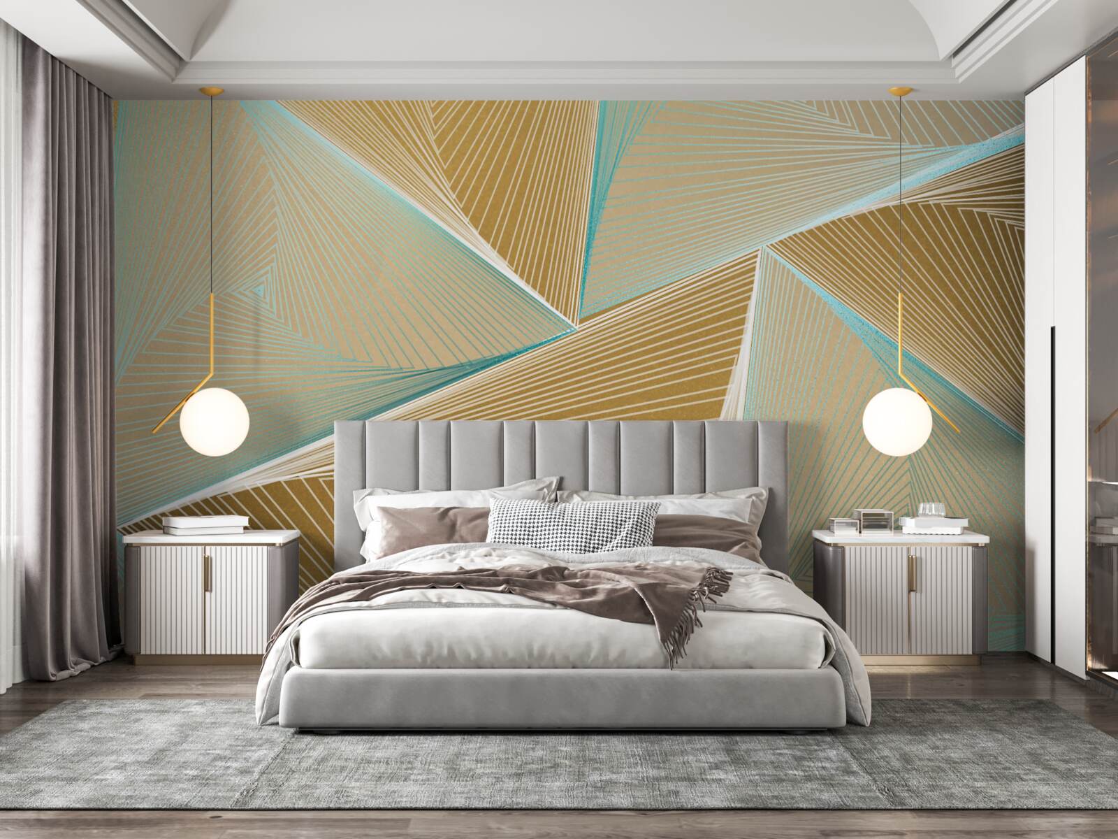 Fototapet atracție acvamarin