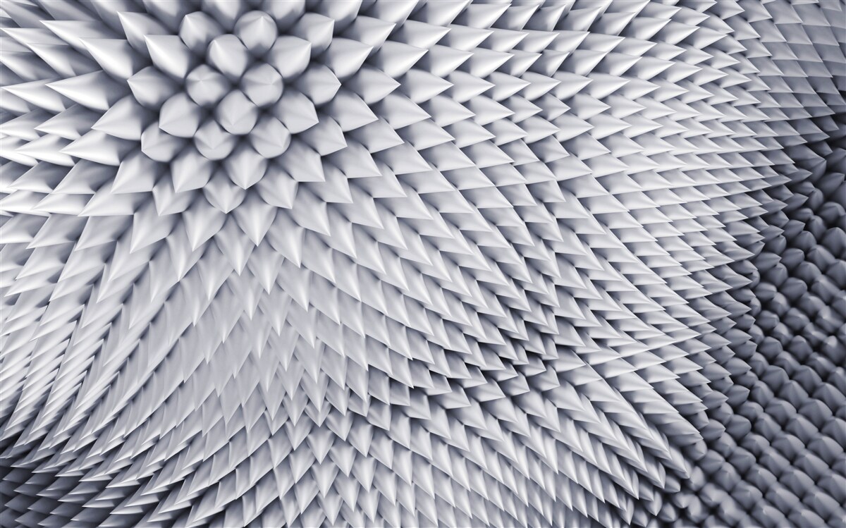 Fototapet textură formată din vârfuri ascuțite