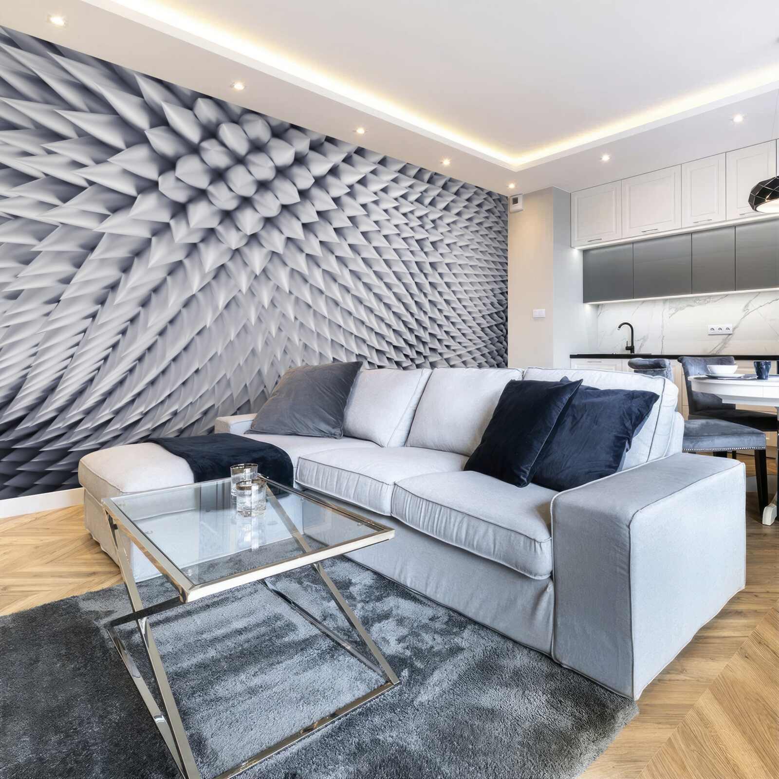 Fototapet textură formată din vârfuri ascuțite