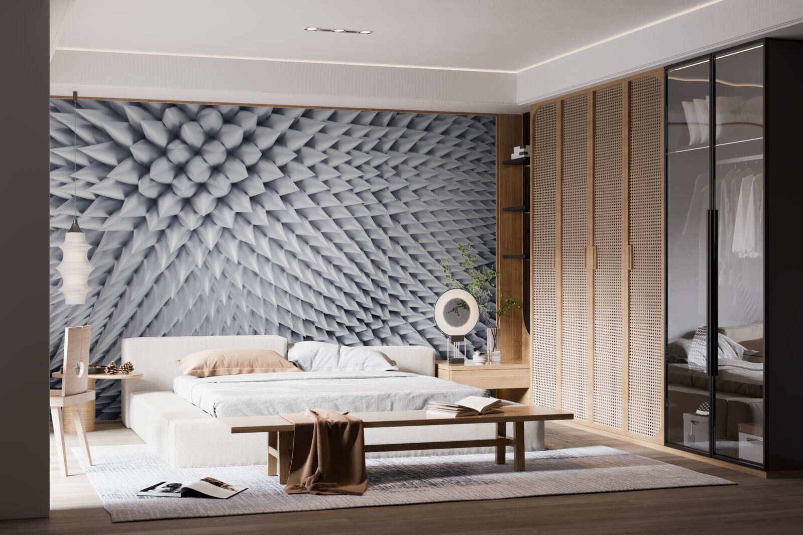 Fototapet textură formată din vârfuri ascuțite