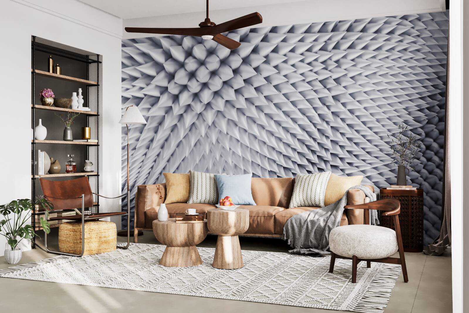 Fototapet textură formată din vârfuri ascuțite