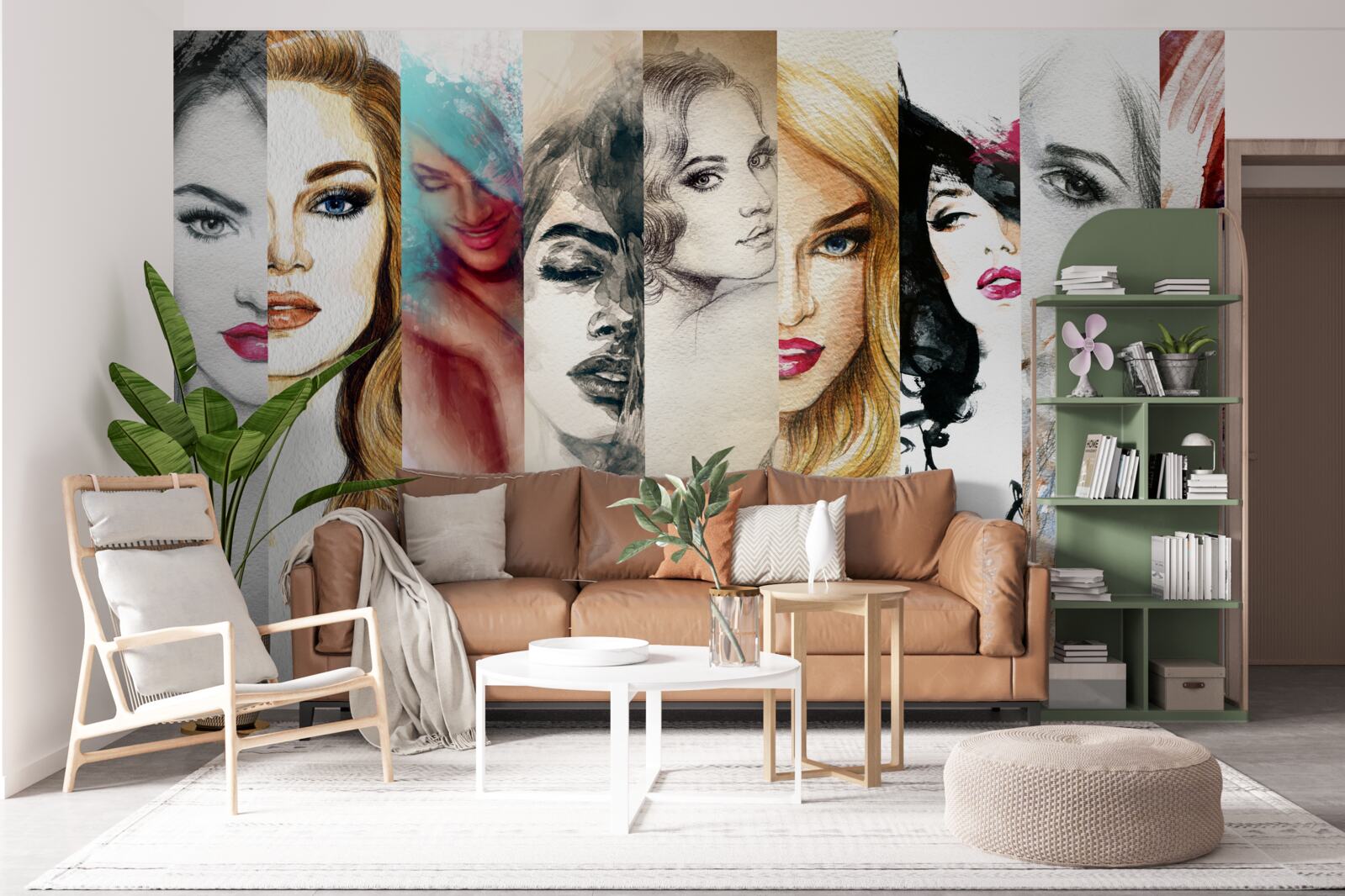 Fototapet imagini ale femeilor