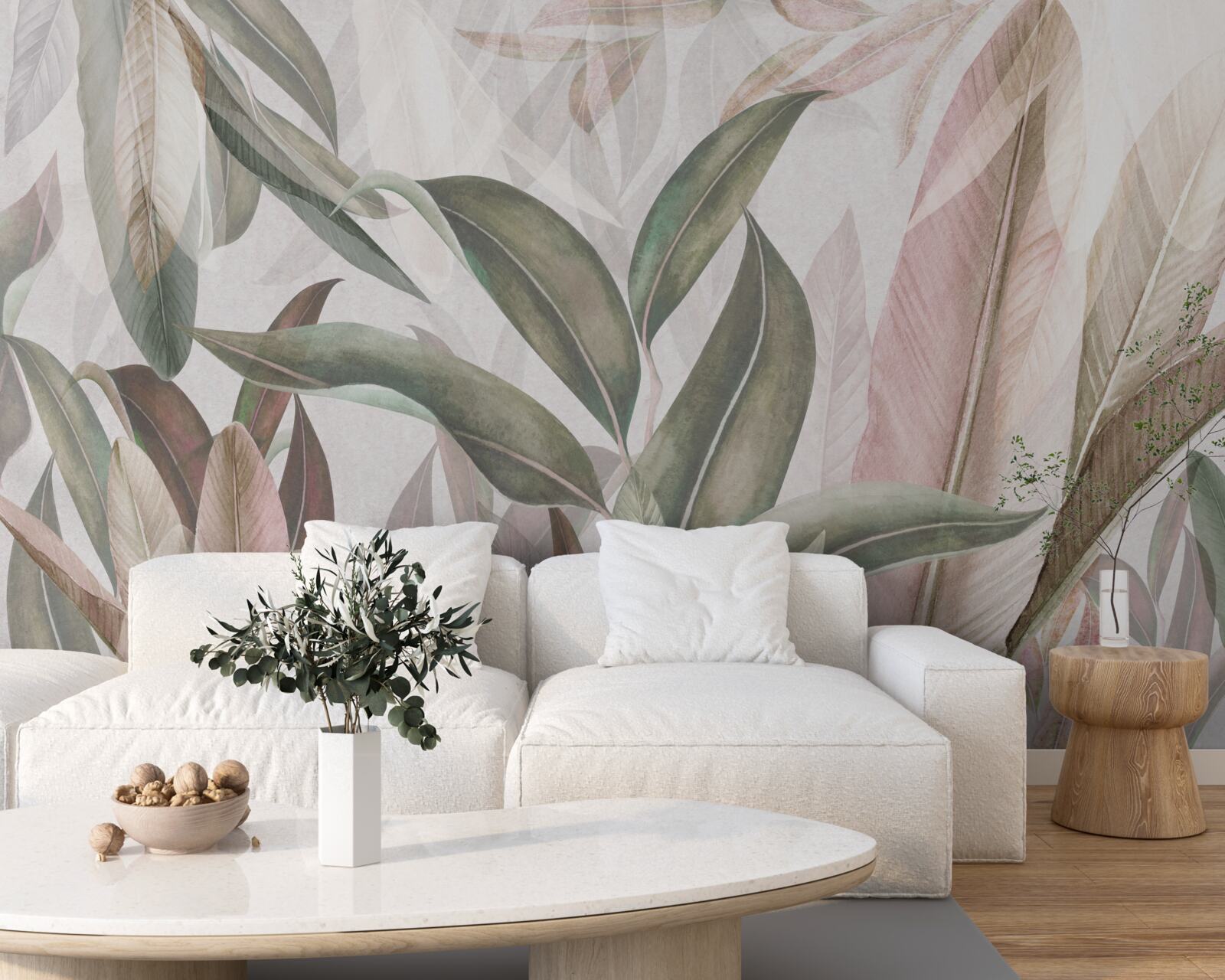 Fototapet frunze de ferigă de la tropice