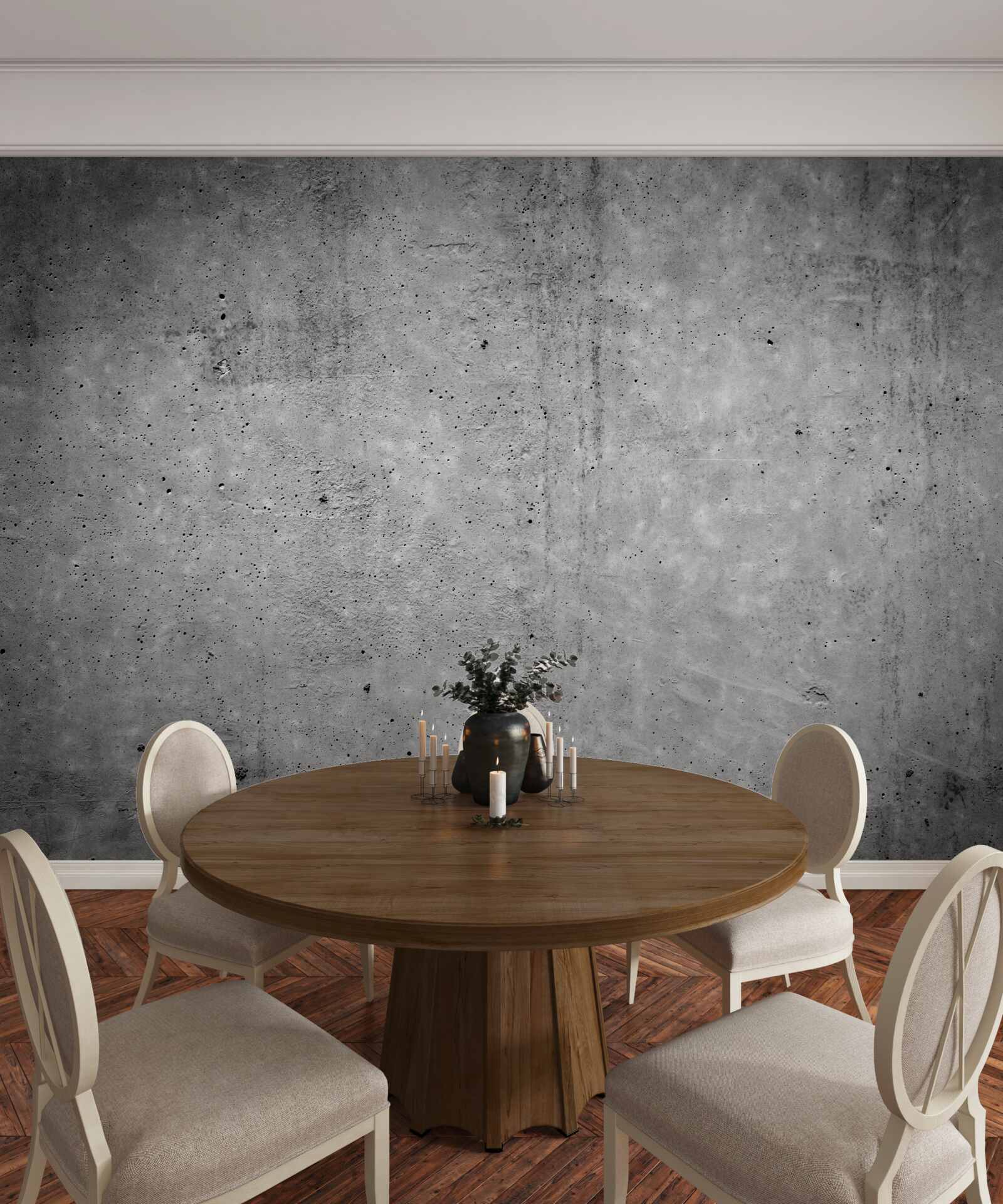 Fototapet fundal gri încețoșat