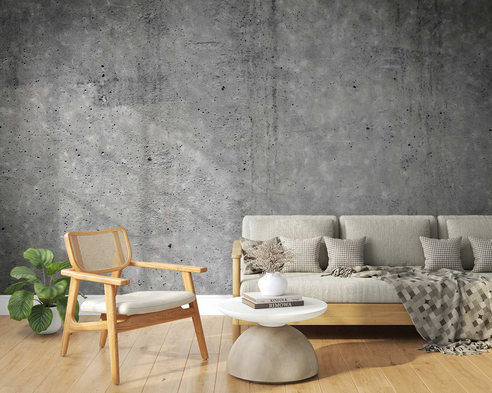 Fototapet fundal gri încețoșat