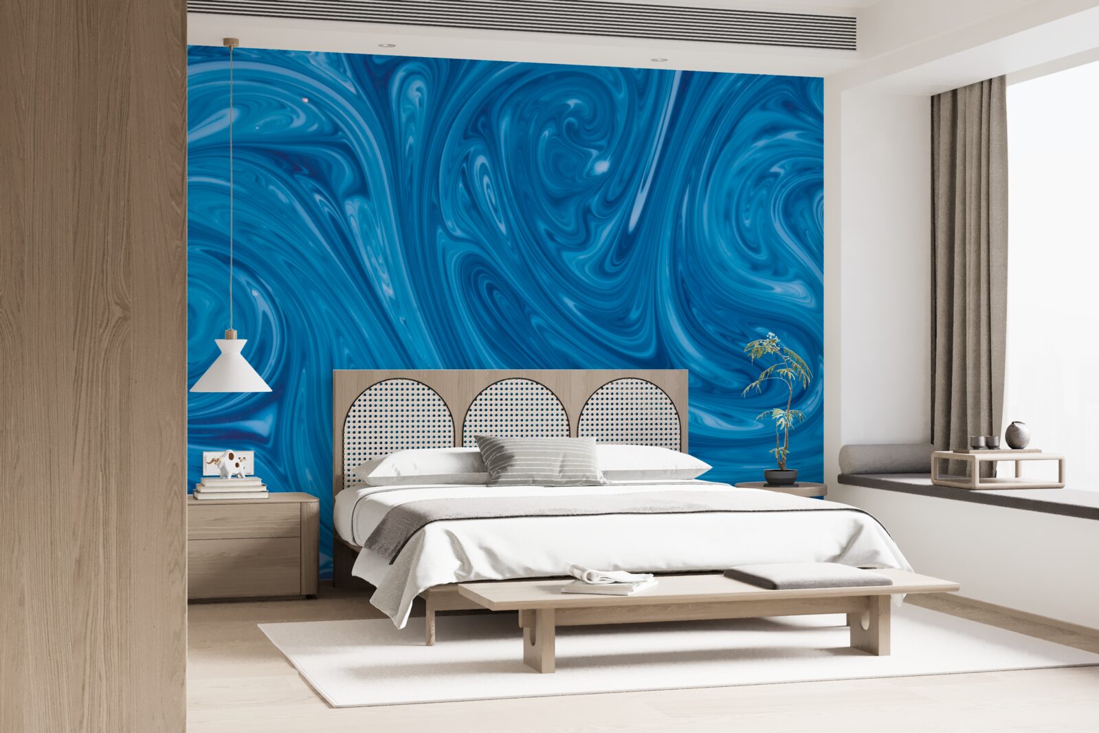 Fototapet fluctuațiile mării albastre