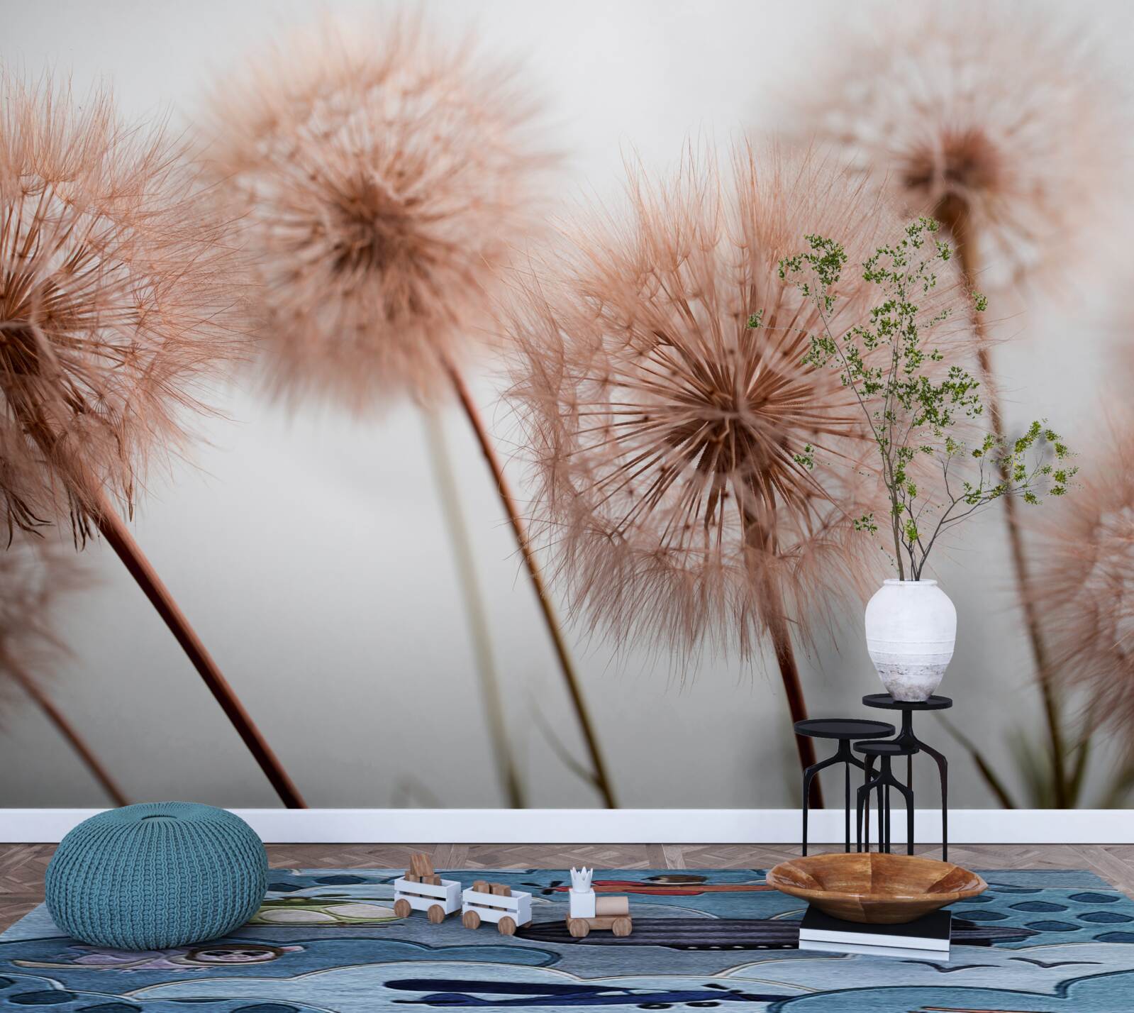 Fototapet icre ușoare și pufoase