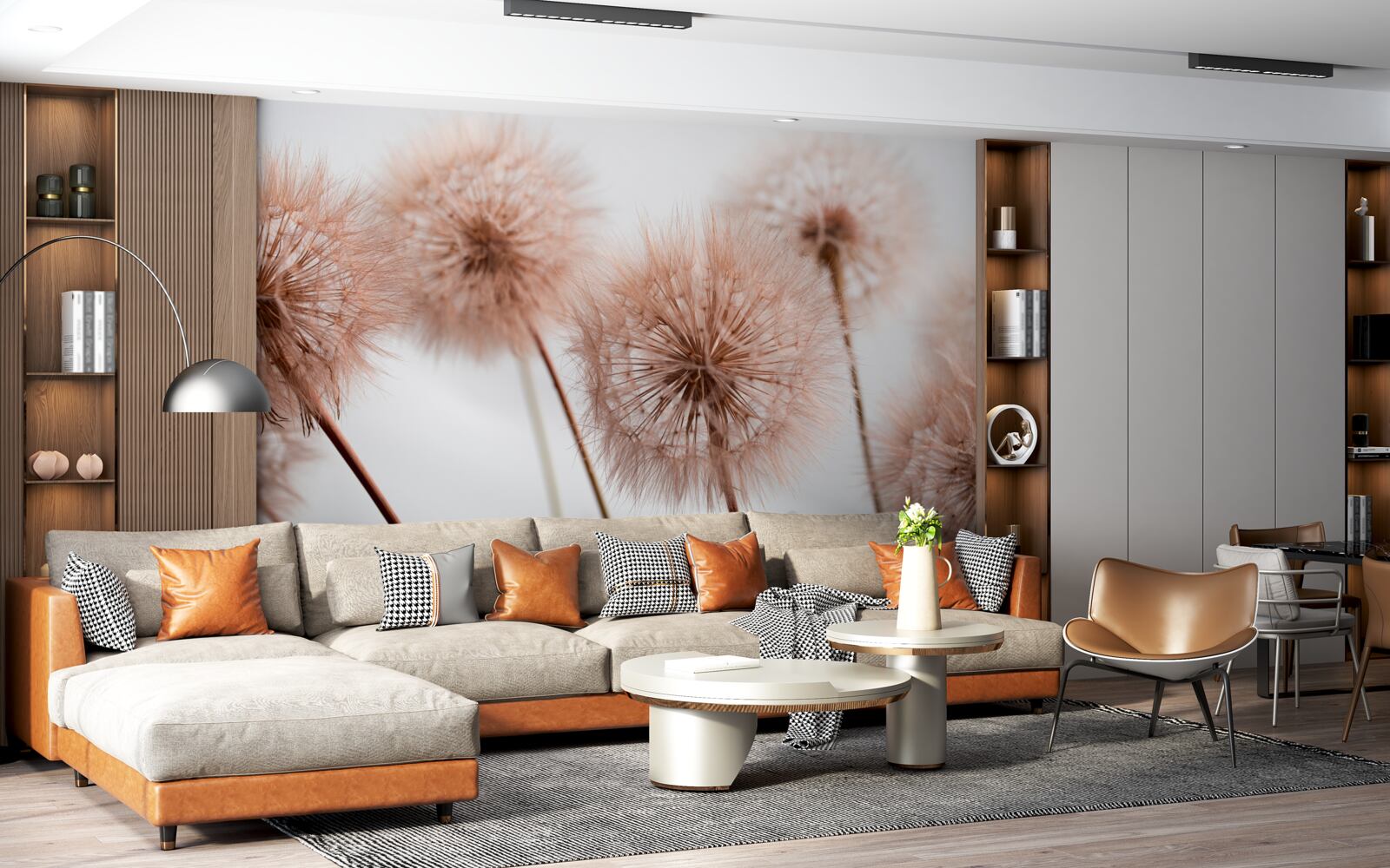 Fototapet icre ușoare și pufoase