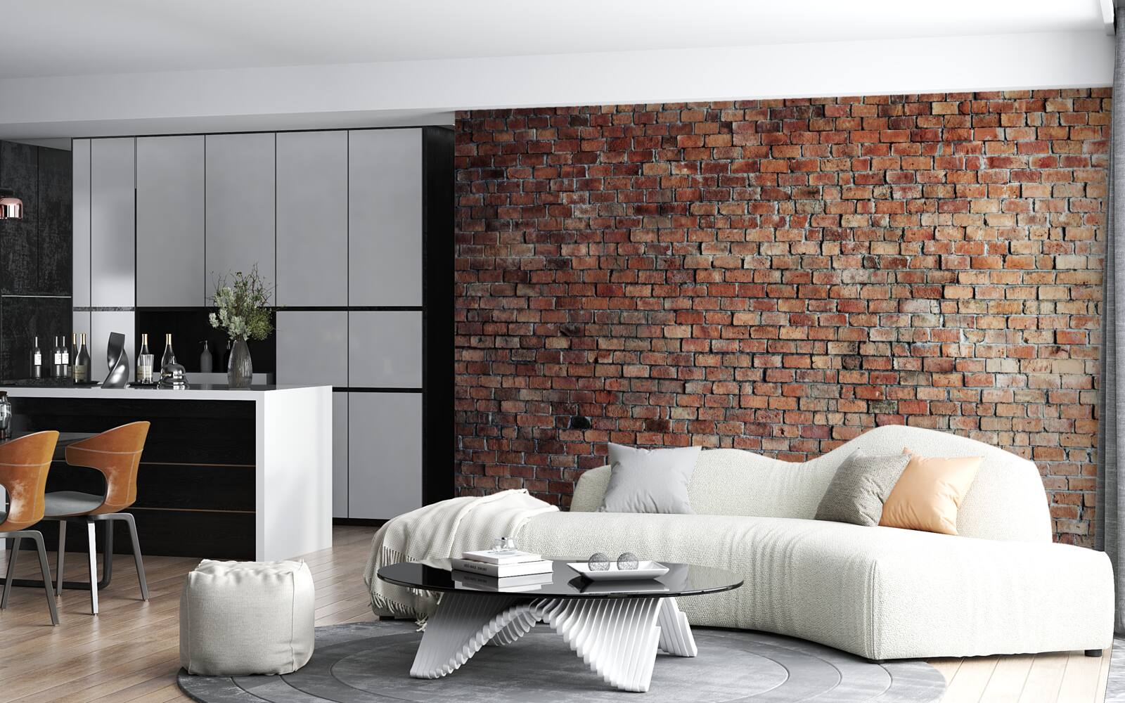 Fototapet zid vechi de cărămidă