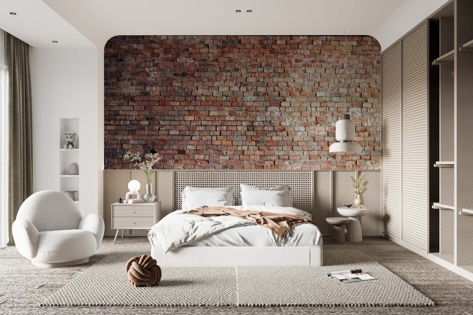 Fototapet zid vechi de cărămidă