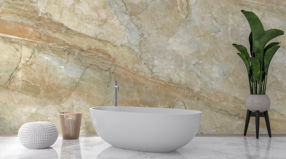 Fototapet reflexia cerului înstelat în apă