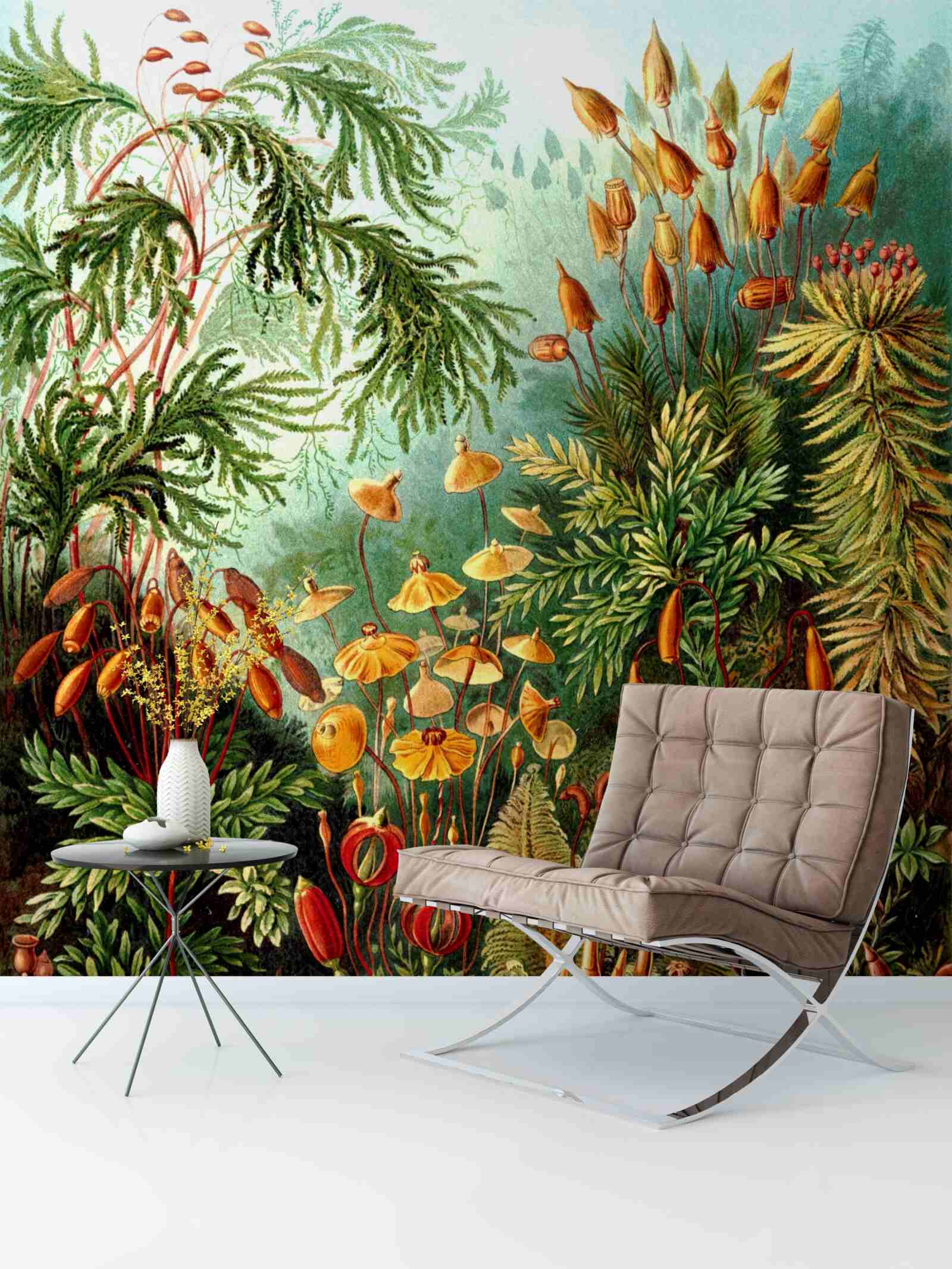 Fototapet nuanțe uimitoare de pădure tropicală