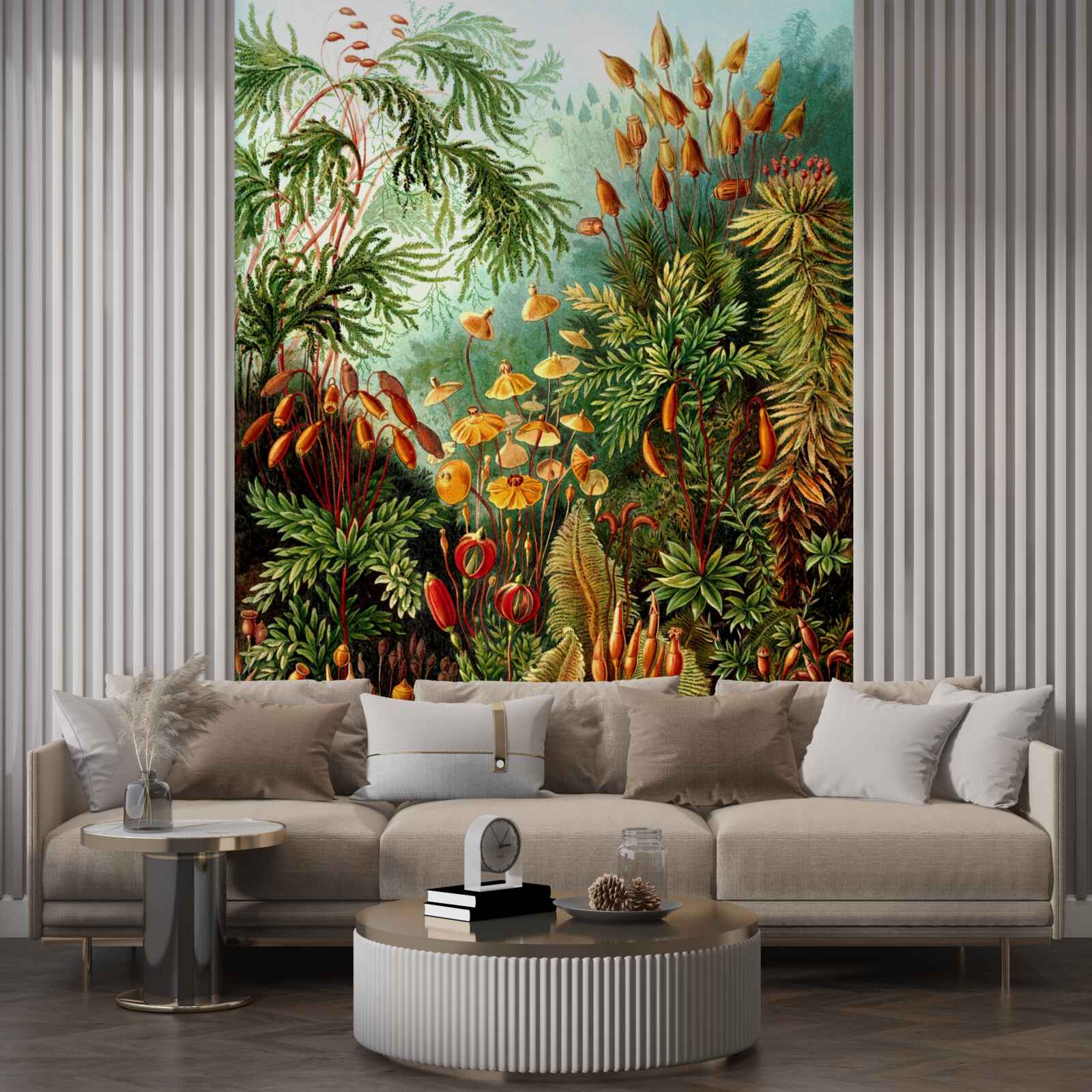 Fototapet nuanțe uimitoare de pădure tropicală