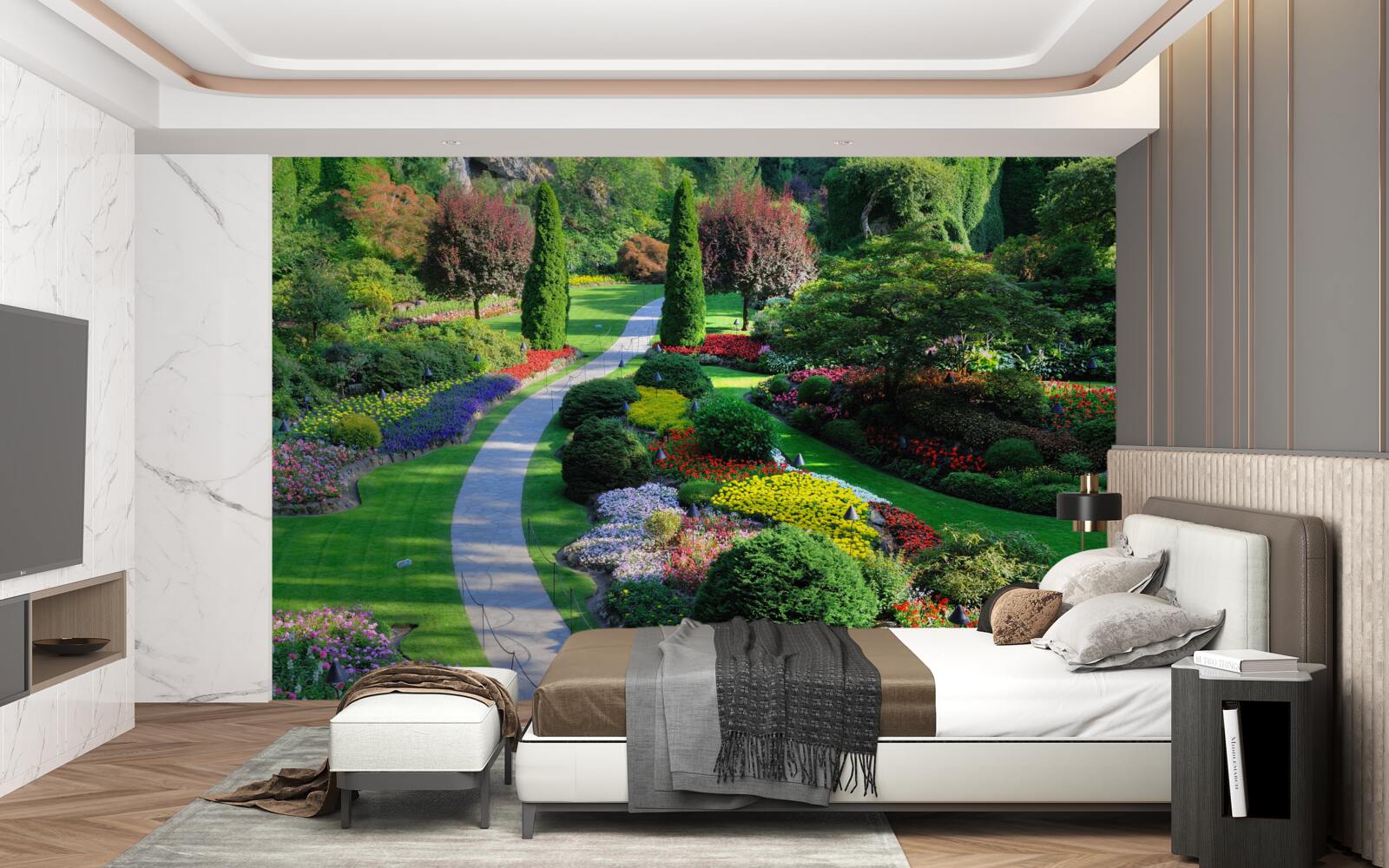 Fototapet Transformarea estetică a spațiului natural