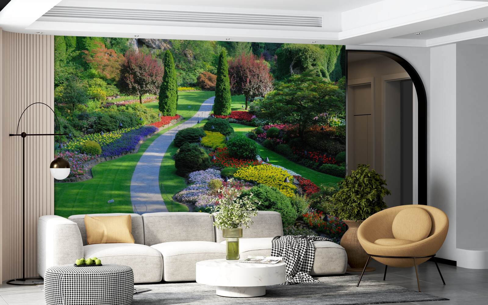 Fototapet Transformarea estetică a spațiului natural