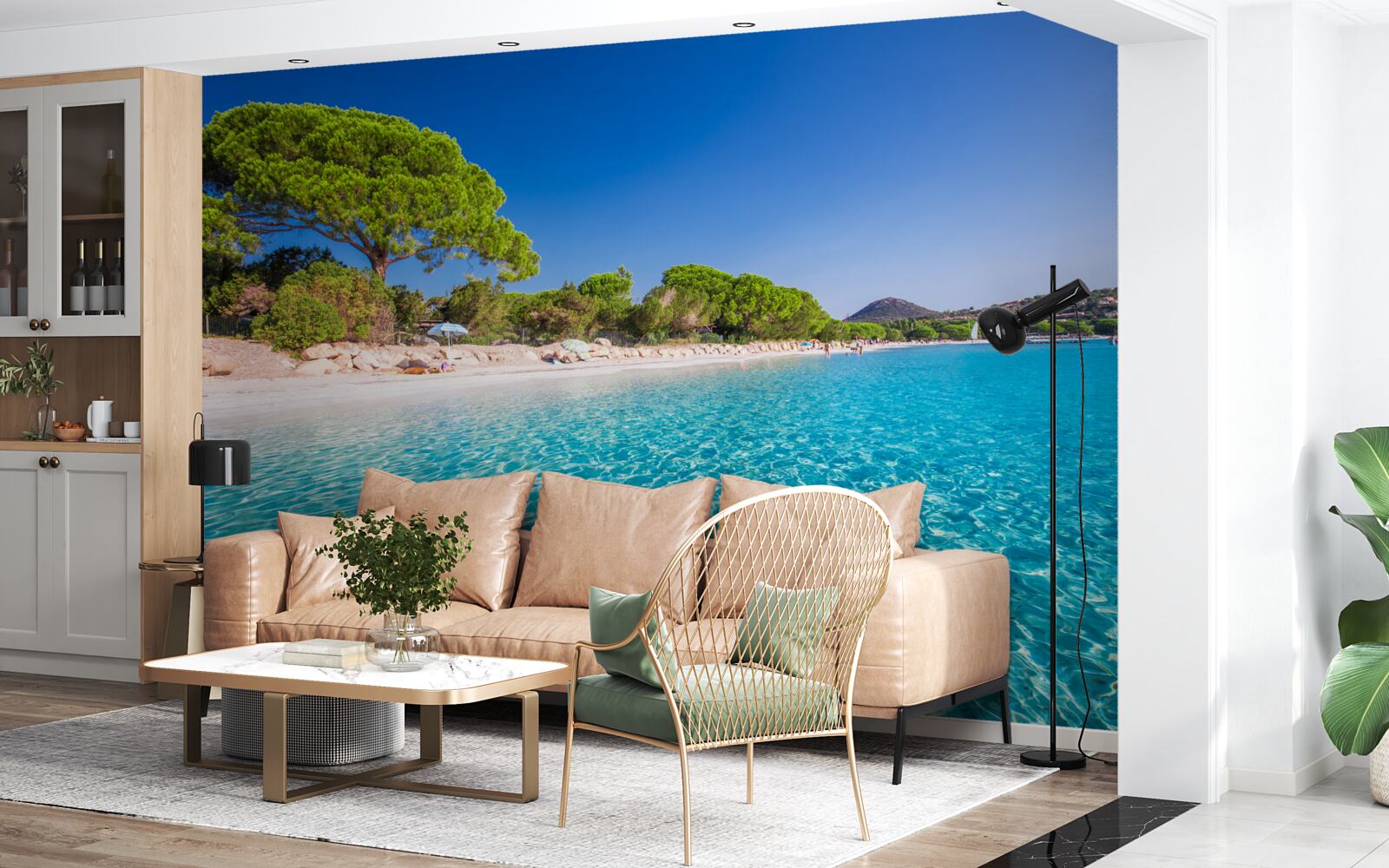 Fototapet plaja santa giulia