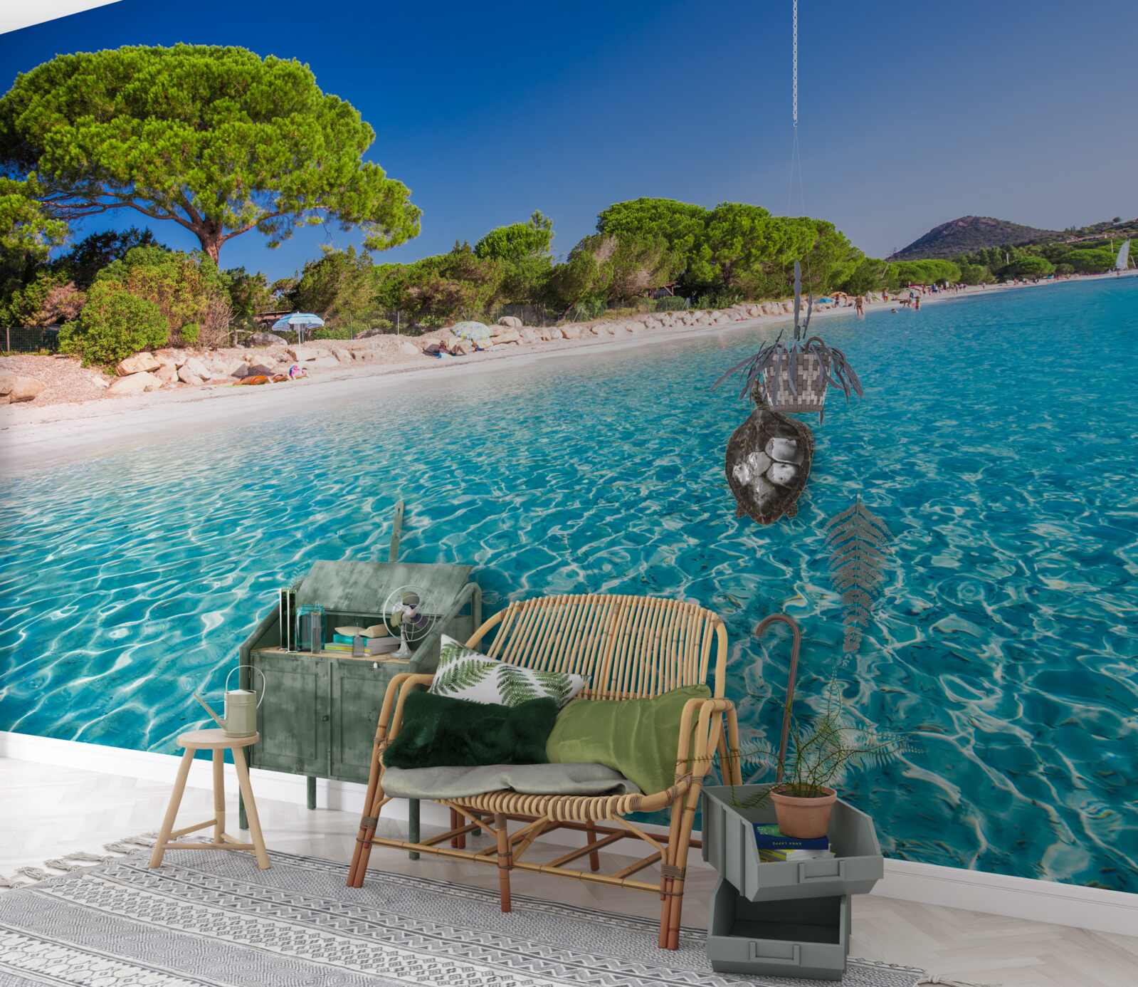 Fototapet plaja santa giulia