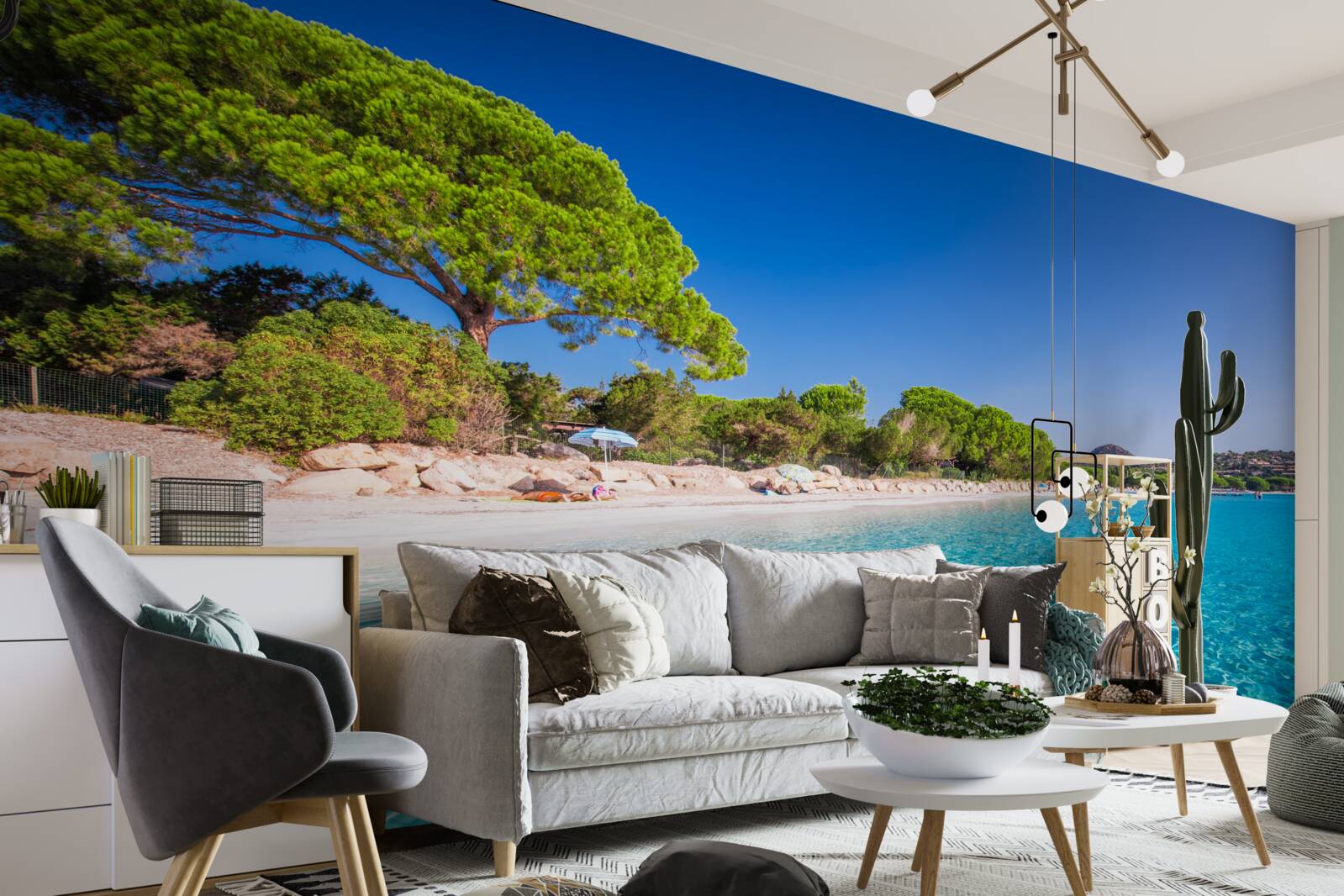 Fototapet plaja santa giulia