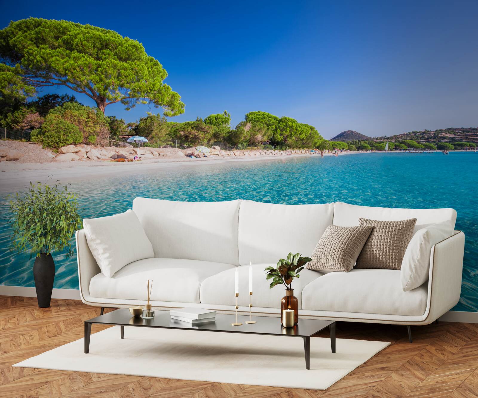 Fototapet plaja santa giulia