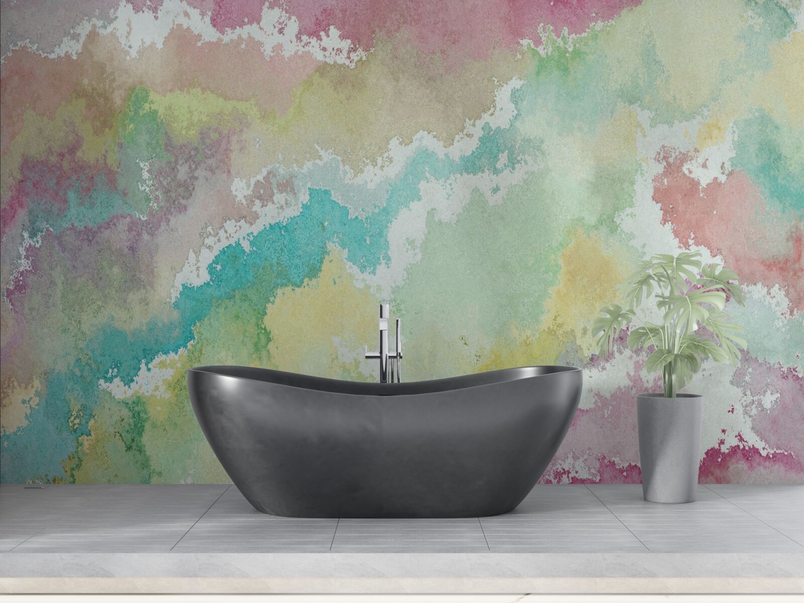 Fototapet rezumat al aurorei boreale