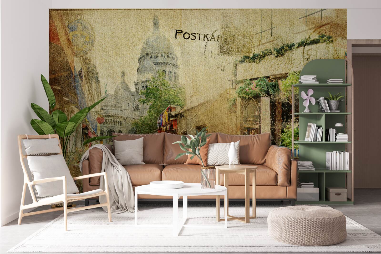 Fototapet fotografie veche a orașului