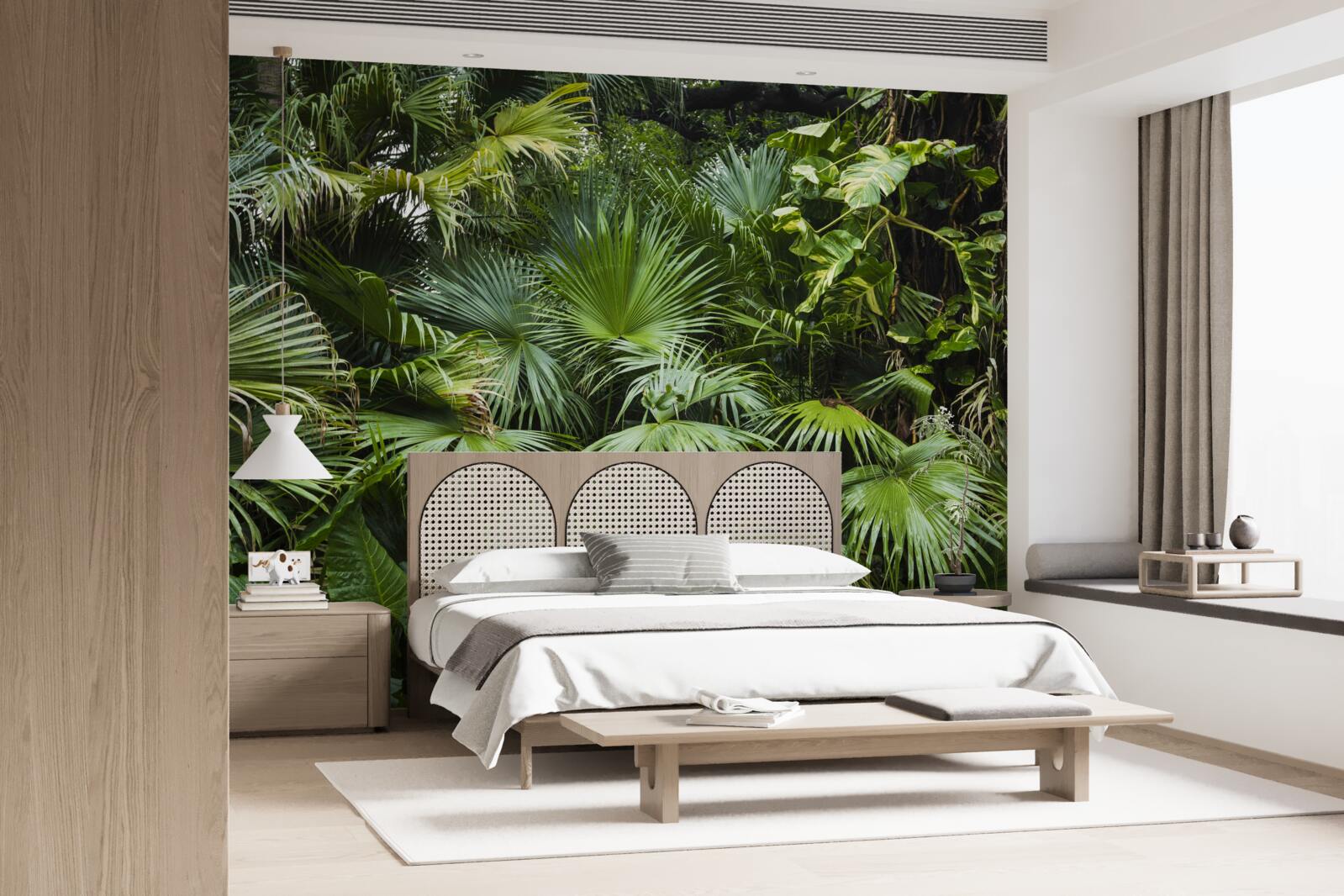 Fototapet tropicele sunt bogate în vegetație verde