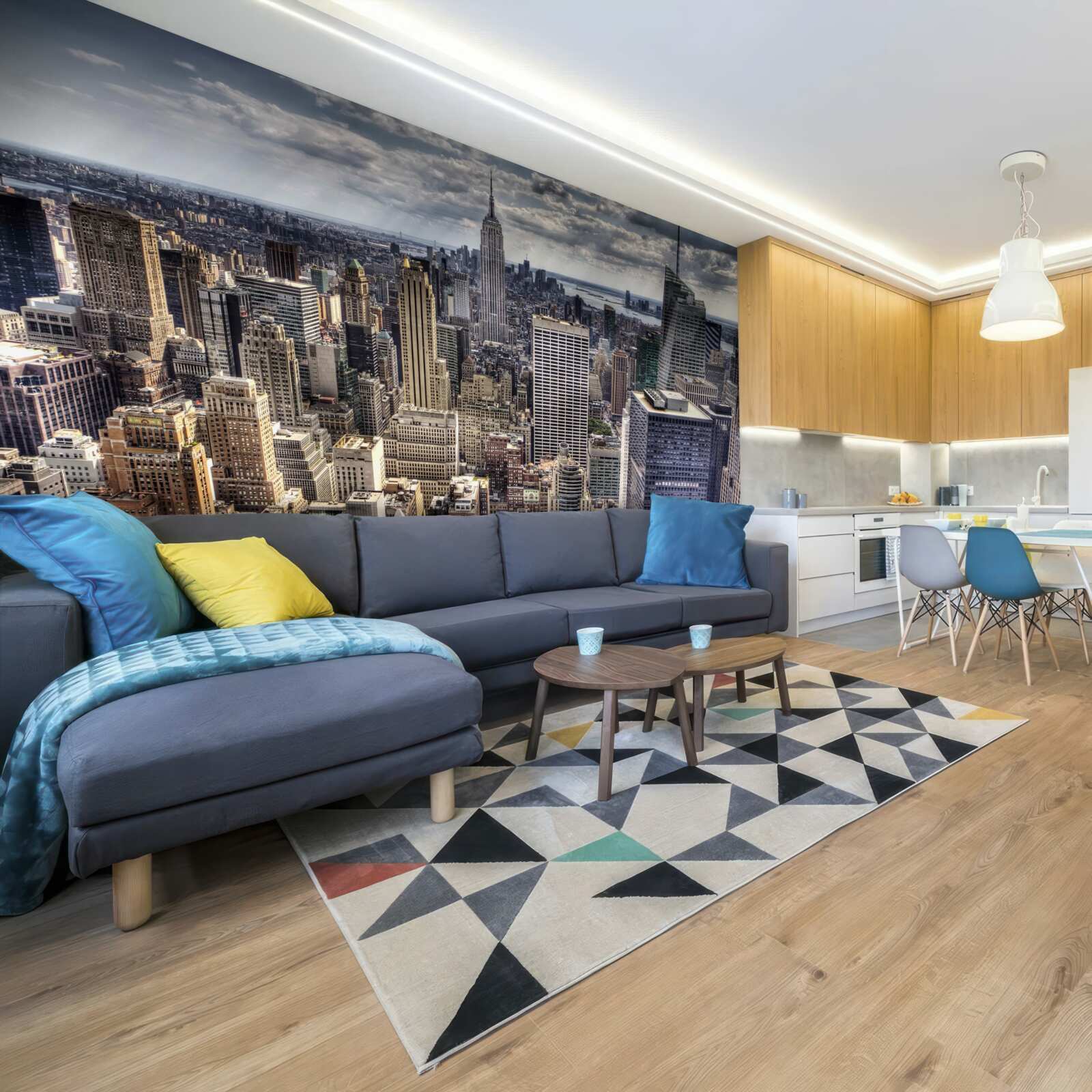 Fototapet new york așteaptă să vină ploaia