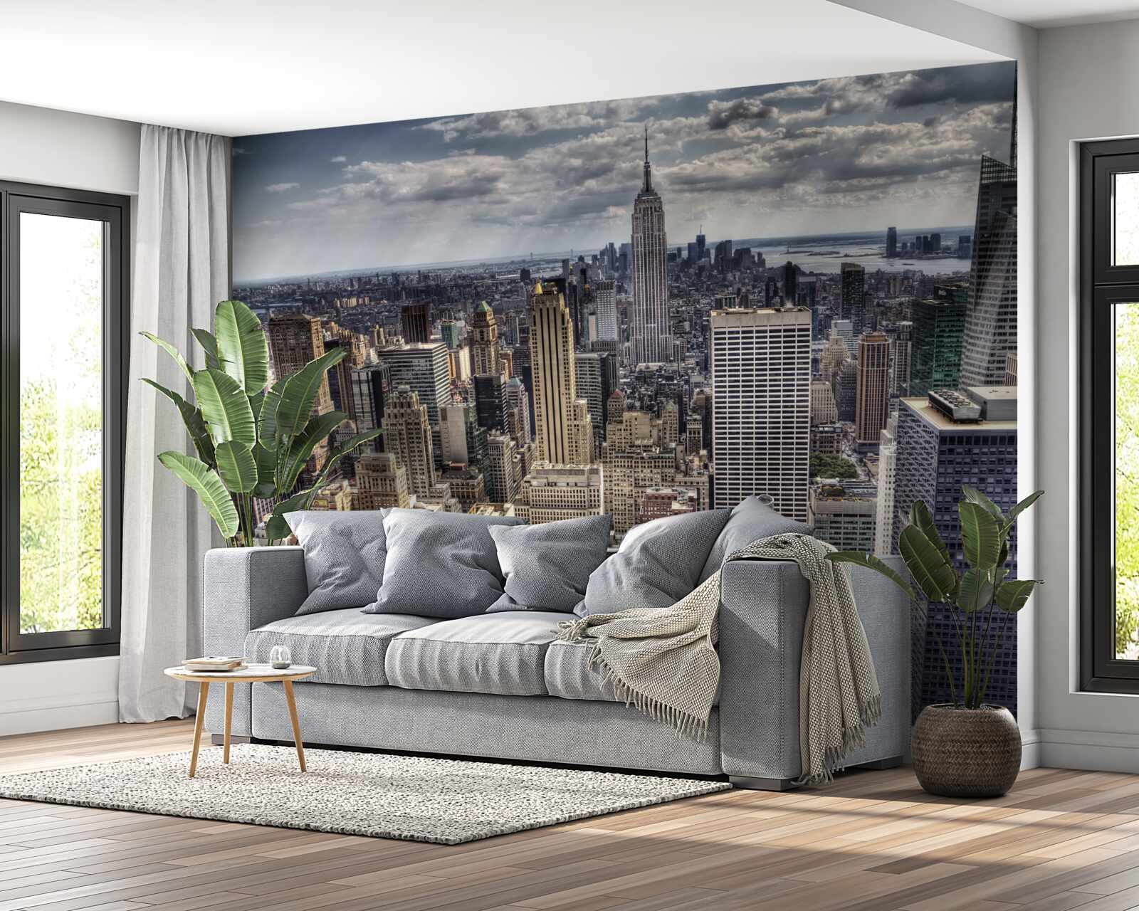 Fototapet new york așteaptă să vină ploaia