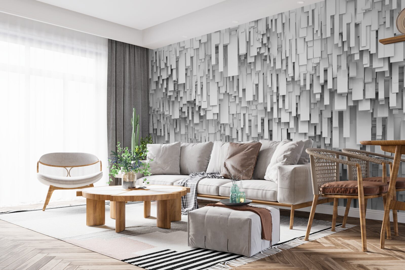 Fototapet ploaie torențială