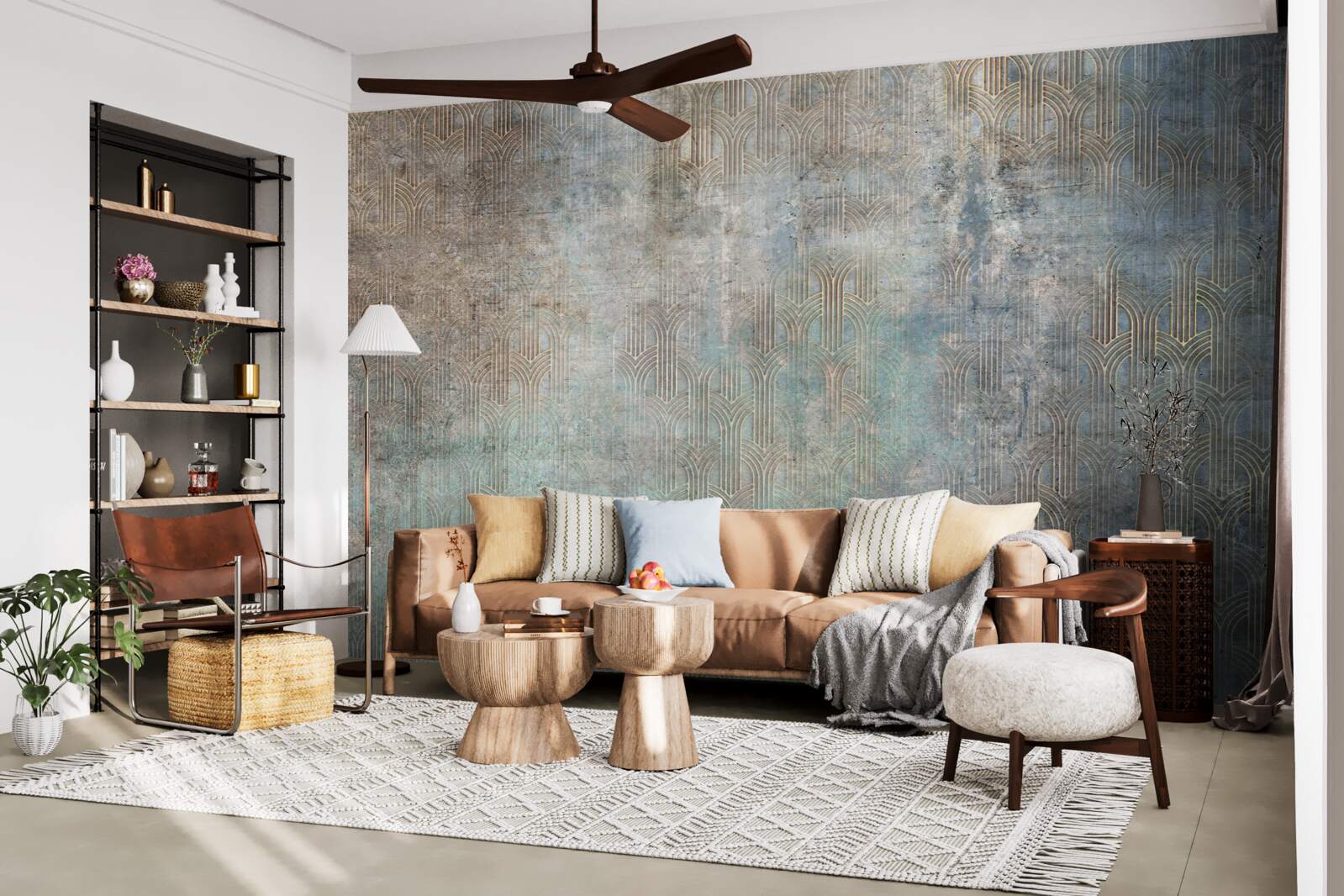 Fototapet ploaie care cade pe apă noaptea