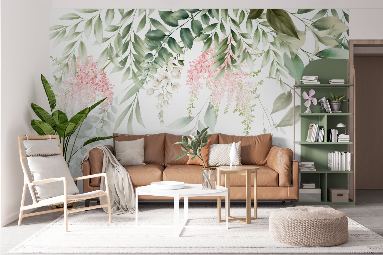 Fototapet plante tropicale suspendate