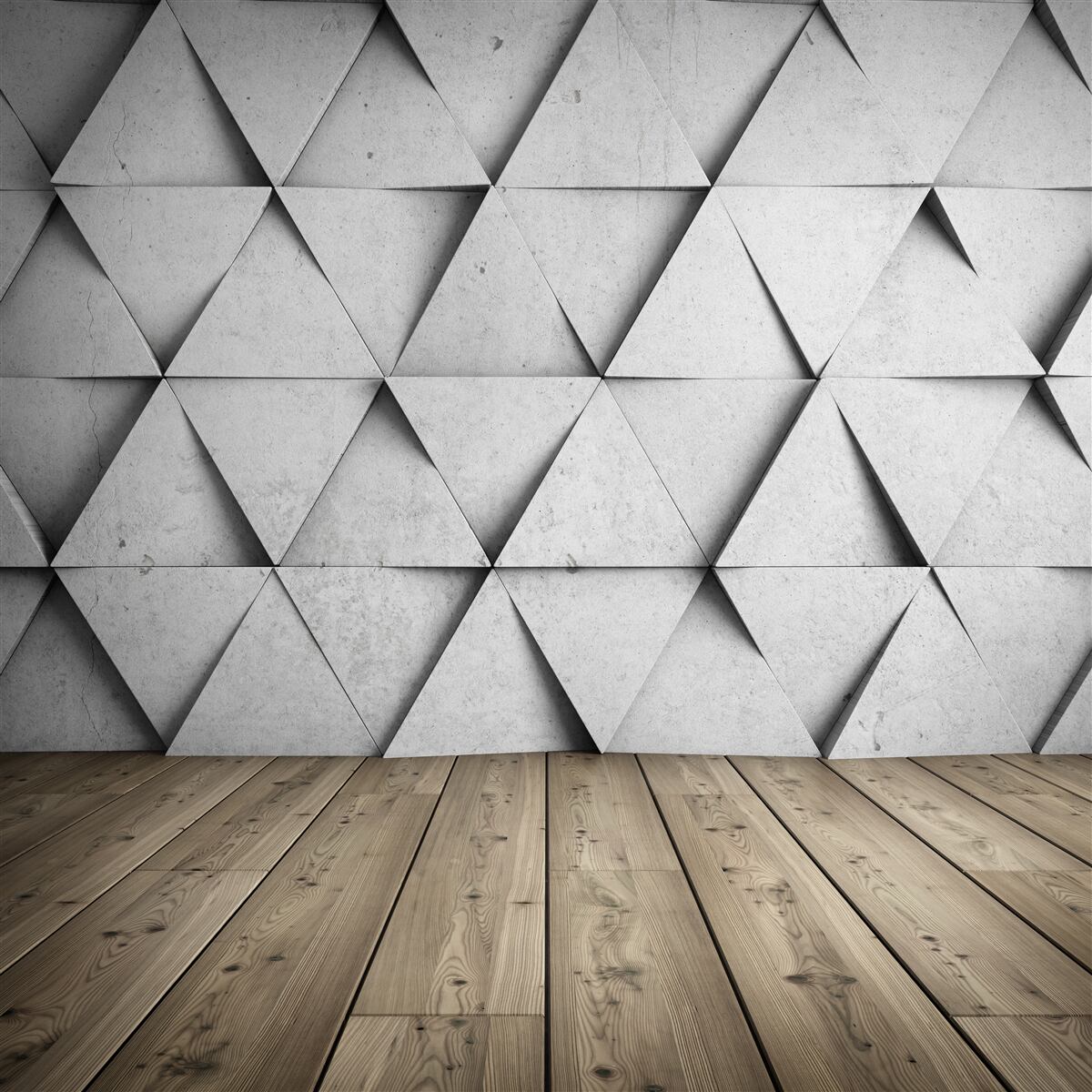 Fototapet triunghiuri drepte tridimensionale