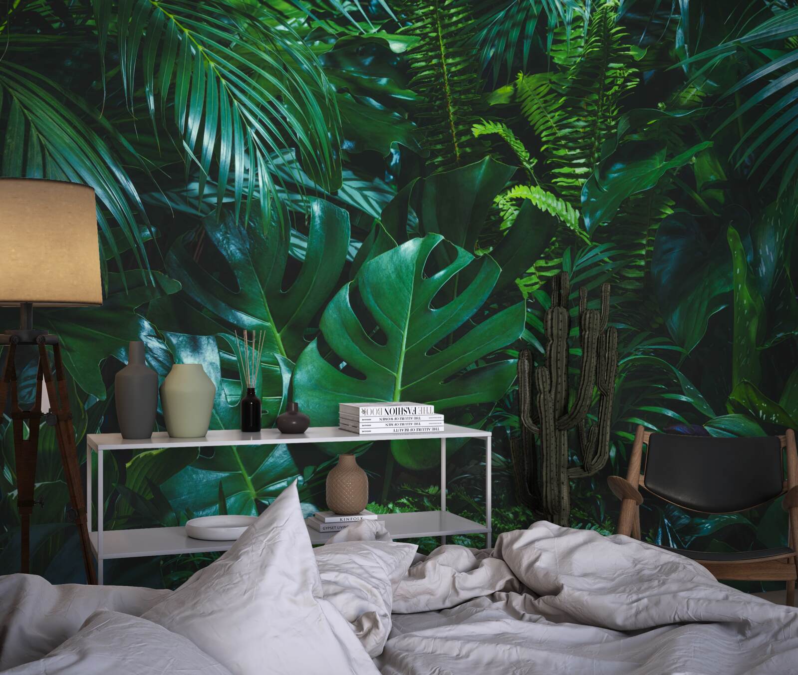 Fototapet tropicele sunt acoperite de o floră verde luxuriantă