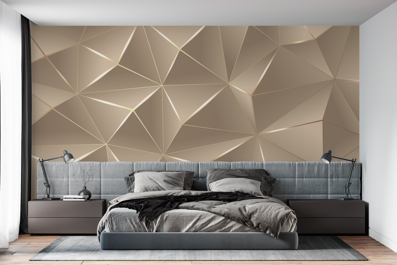 Fototapet texturi 3d pe un fundal deschis