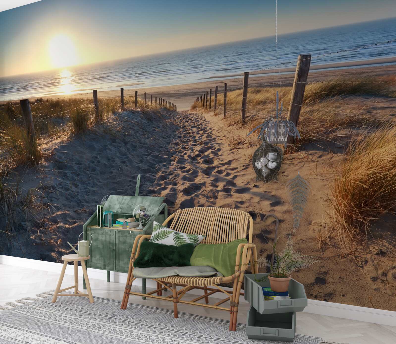 Fototapet plajă frumoasă